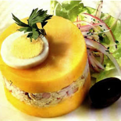 causa limeÑa de alcaucil