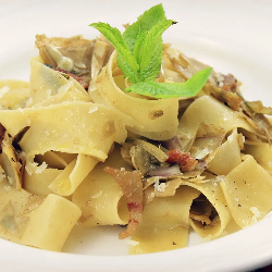 tortellini pecorino e alcaucil