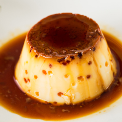 flan de huevo de campo