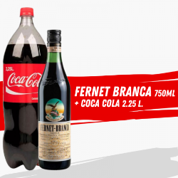 fernet branca + coca cola